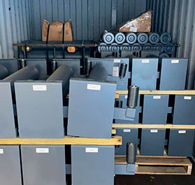 Rodilleria para cintas transportadoras - Nasurca Trading